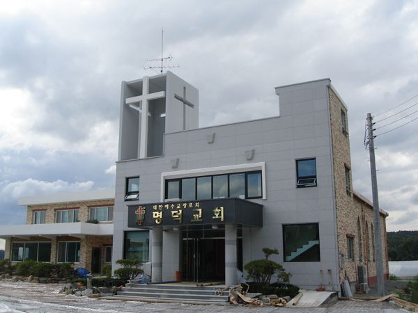 명덕교회 십자가